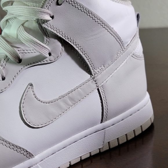 Nike | Shoes | Nike Dunk High Vast Gray White Shoes Womens Size Dd1399100  Leather | Poshmark